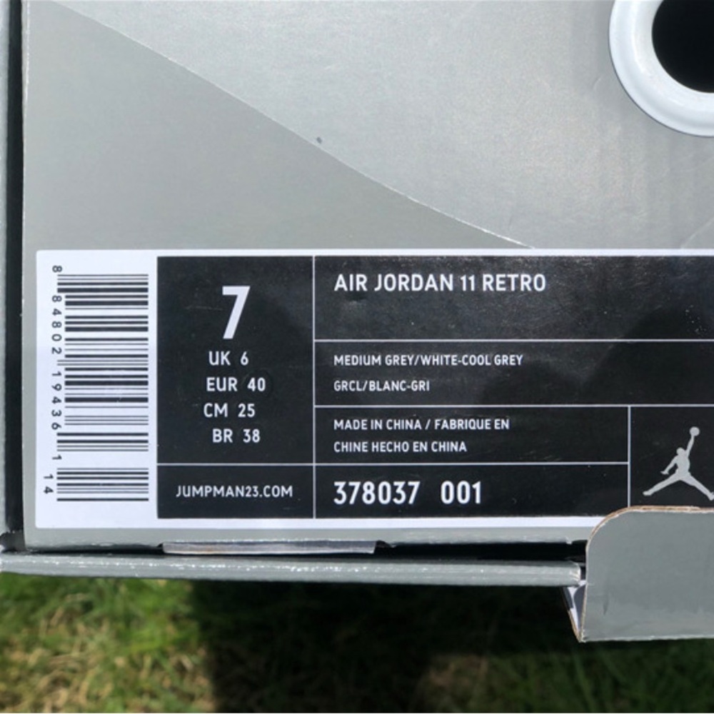 Air Jordan 11 Retro cool grey 2021 - Picture 5 of 5
